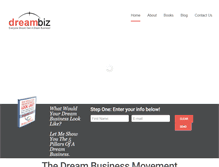 Tablet Screenshot of dreambiz.com